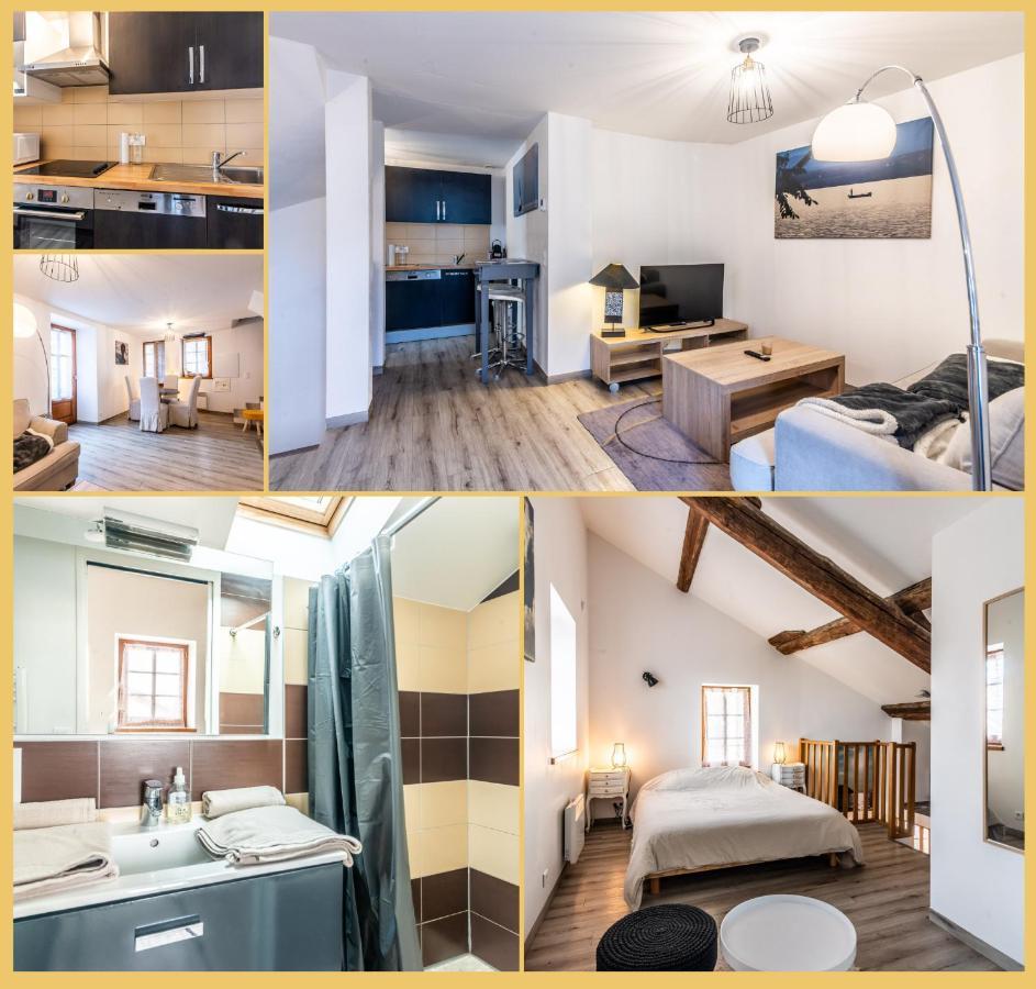 Maison En Duplex I Yvoire I Lac Leman I Medievale Bagian luar foto