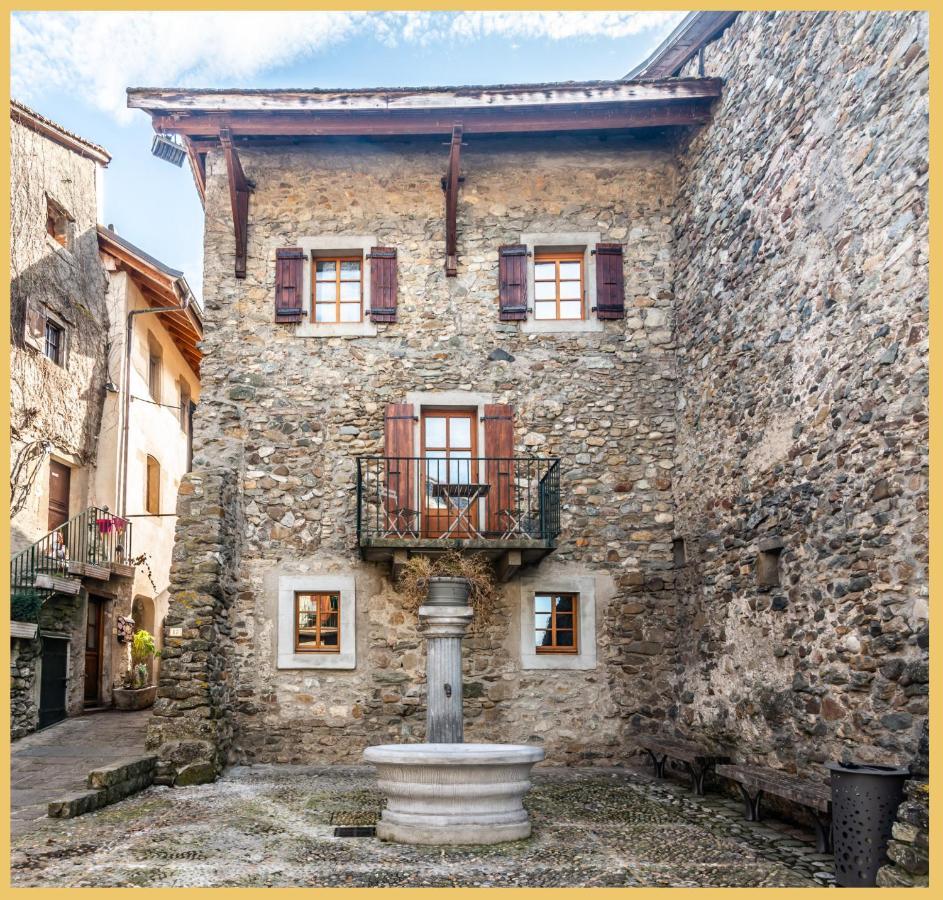 Maison En Duplex I Yvoire I Lac Leman I Medievale Bagian luar foto
